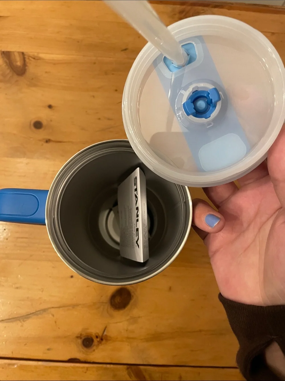 NWT- Stanley- FlowState Quencher Tumbler- 40oz- Azure Blue - Picture 7 of 11
